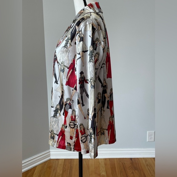 Taylor Swift Red Era's size small pajama top in a size small concert fan swiftie - Picture 4 of 10